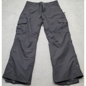 Empyre Technical Outerwear Snowboard Cargo Pants Womens Small Black Waterproof